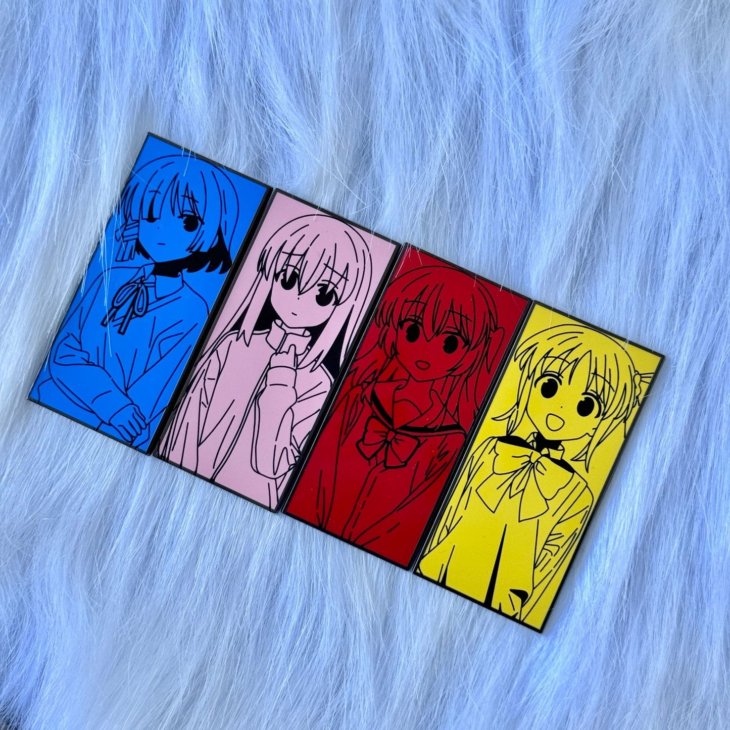 Bocchi the Rock! Hitori Gotoh Nijika Ijichi Ryo Yamada Ikuyo Kita Pin