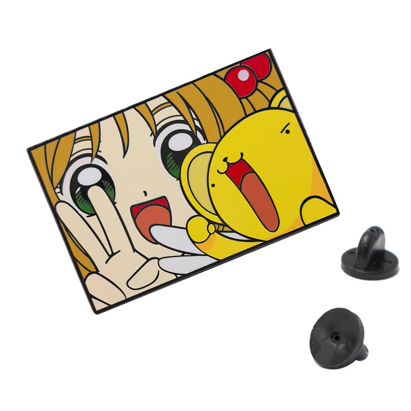Cardcaptor Sakura Sakura & Kero-chan Sticker Pin