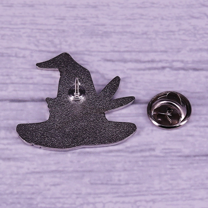 Witch Stars Moon Pin