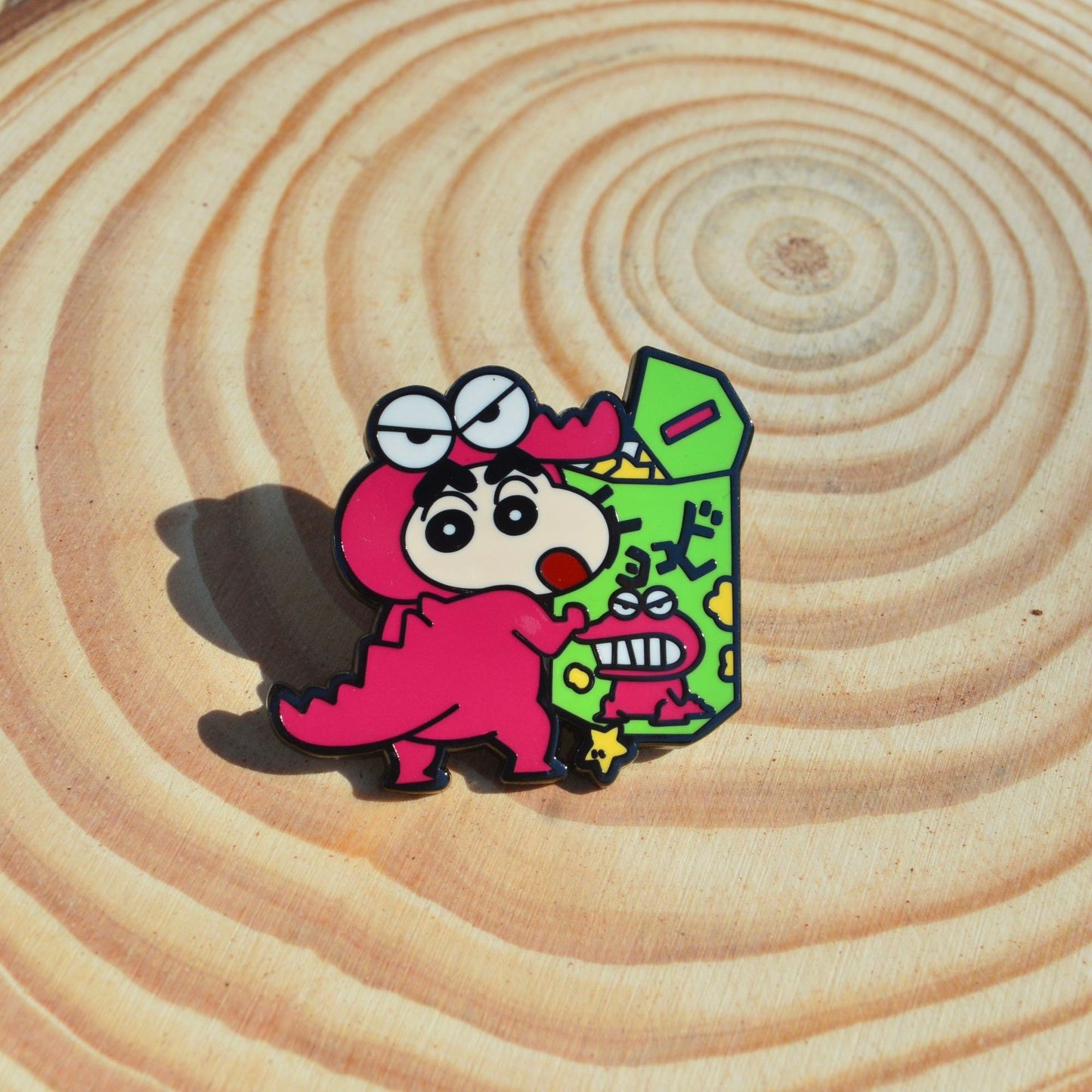 Crayon Shin-chan Crocodile Mr. Biscuit Pin
