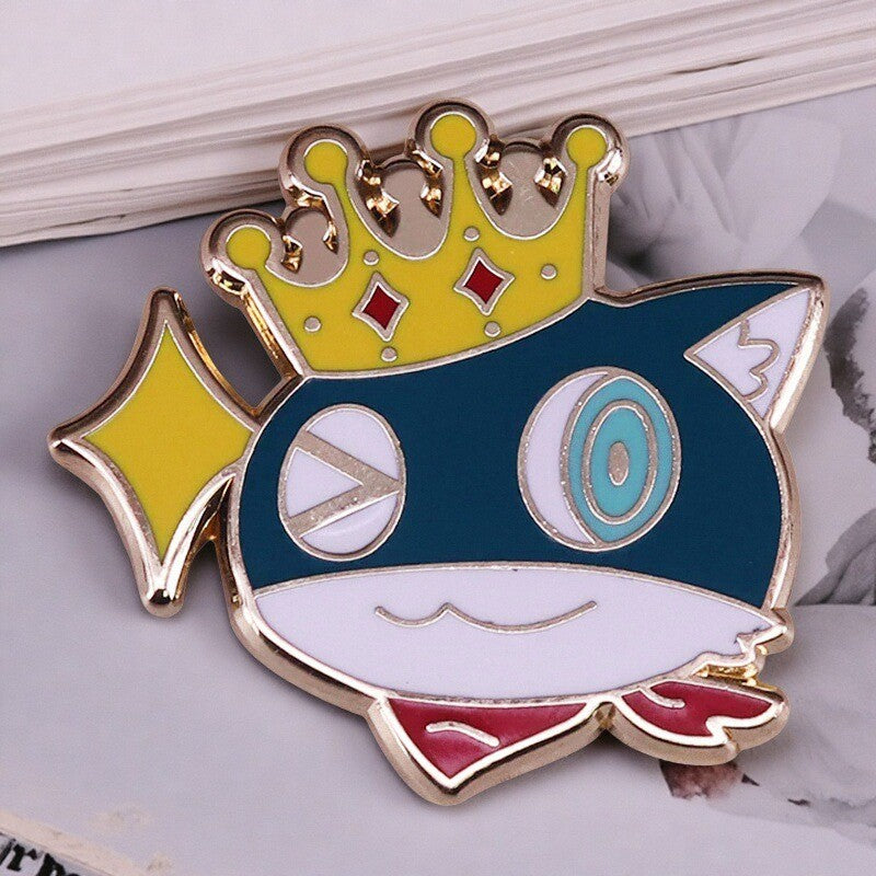 Persona 5 Morgana Magical Fairy Cat Pin