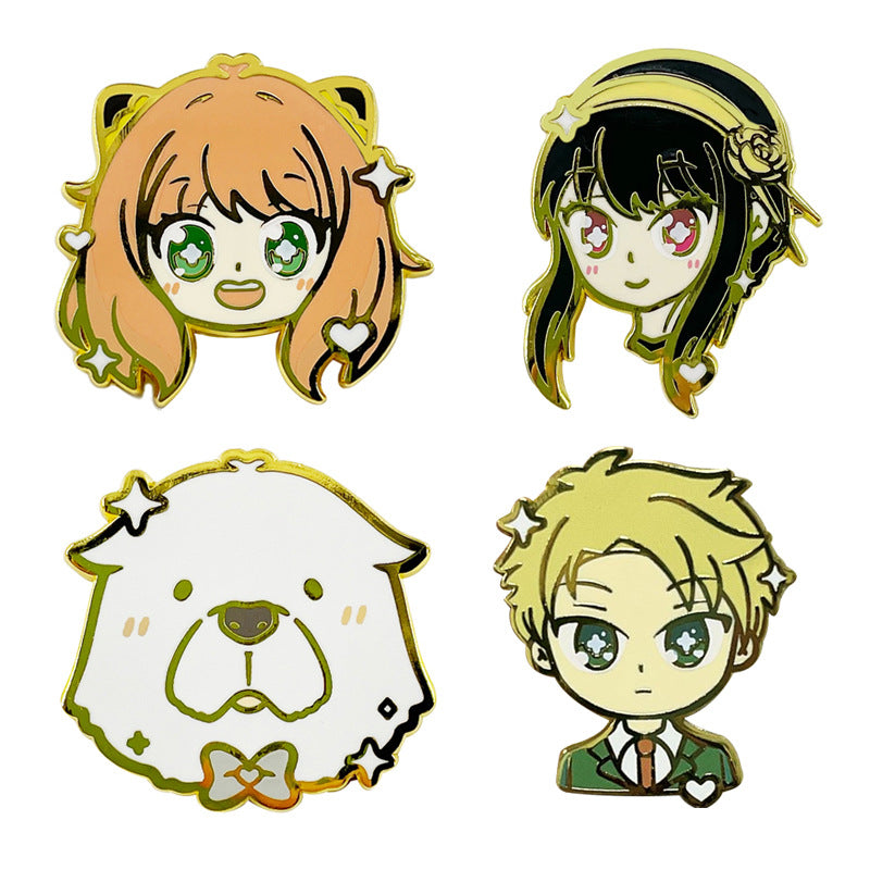 SPY x FAMILY Loid Anya Yor Forger Pin