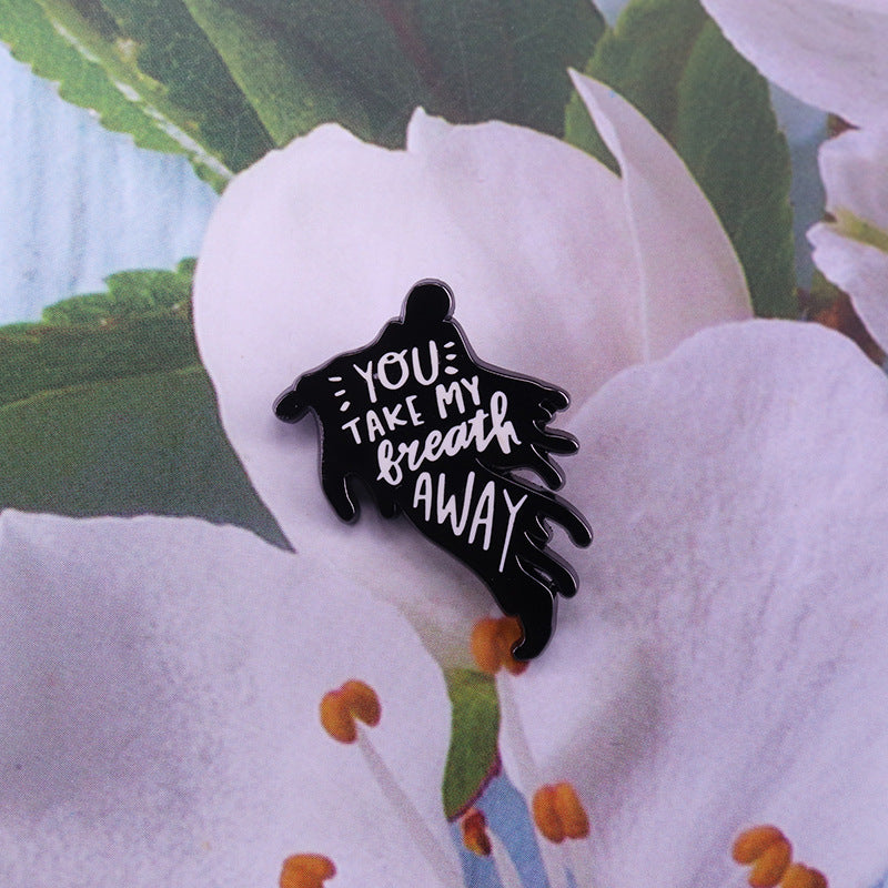 You Make Me Unable To Breathe Medical Joke Pin