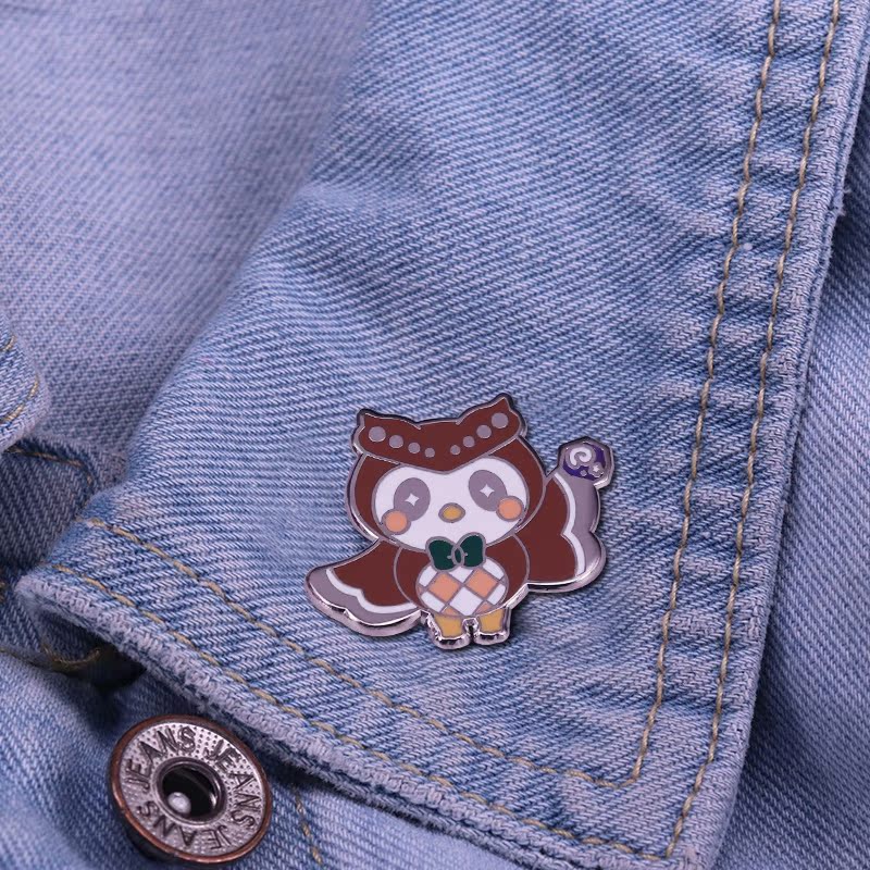 Animal Crossing Villager Owl Pin