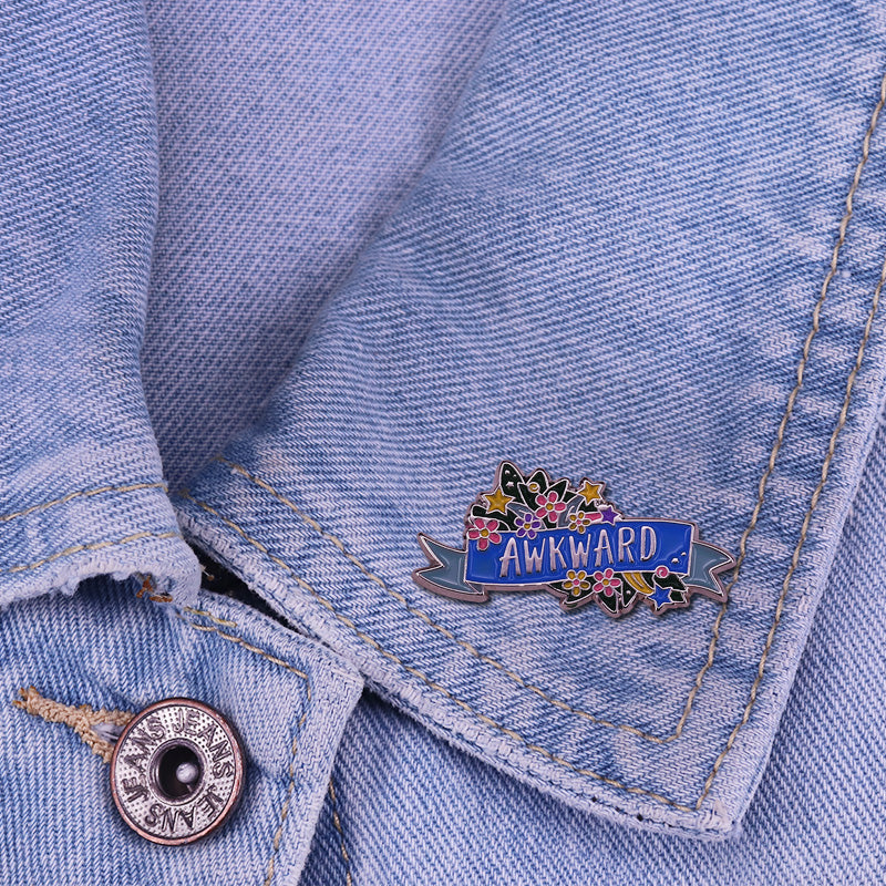 Beautifully Awkward Flowers Pin