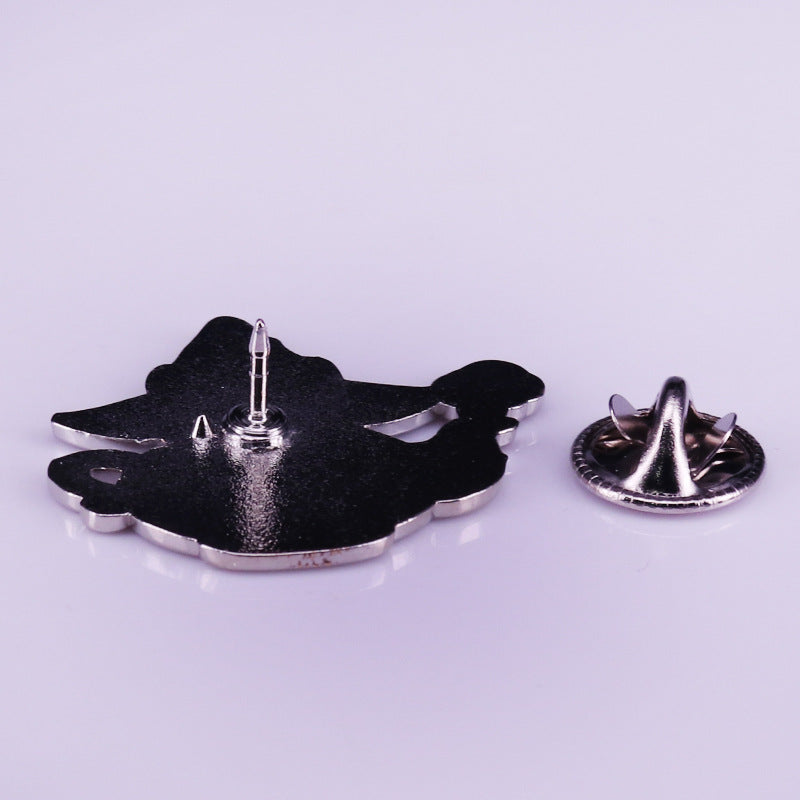 Wizard Cat Teapot Pin