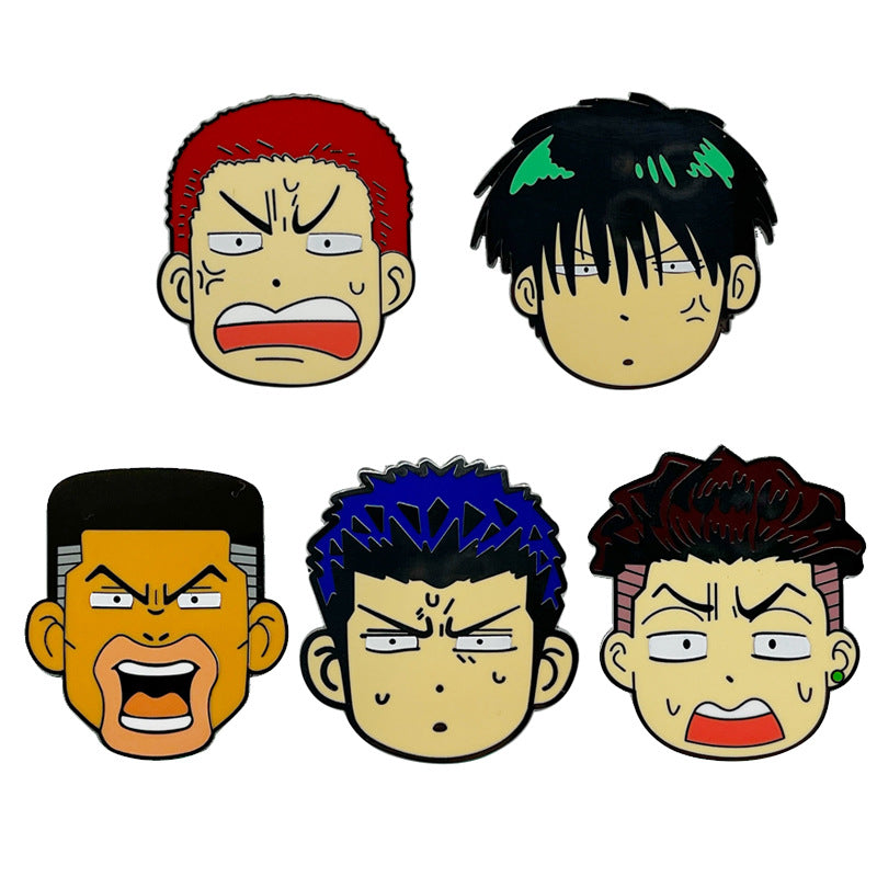 Slam Dunk Q-version Cartoon Pin