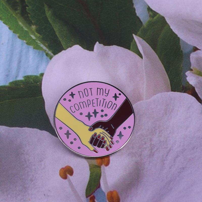 Not My Rival - Feminist Twinkling Star Pin