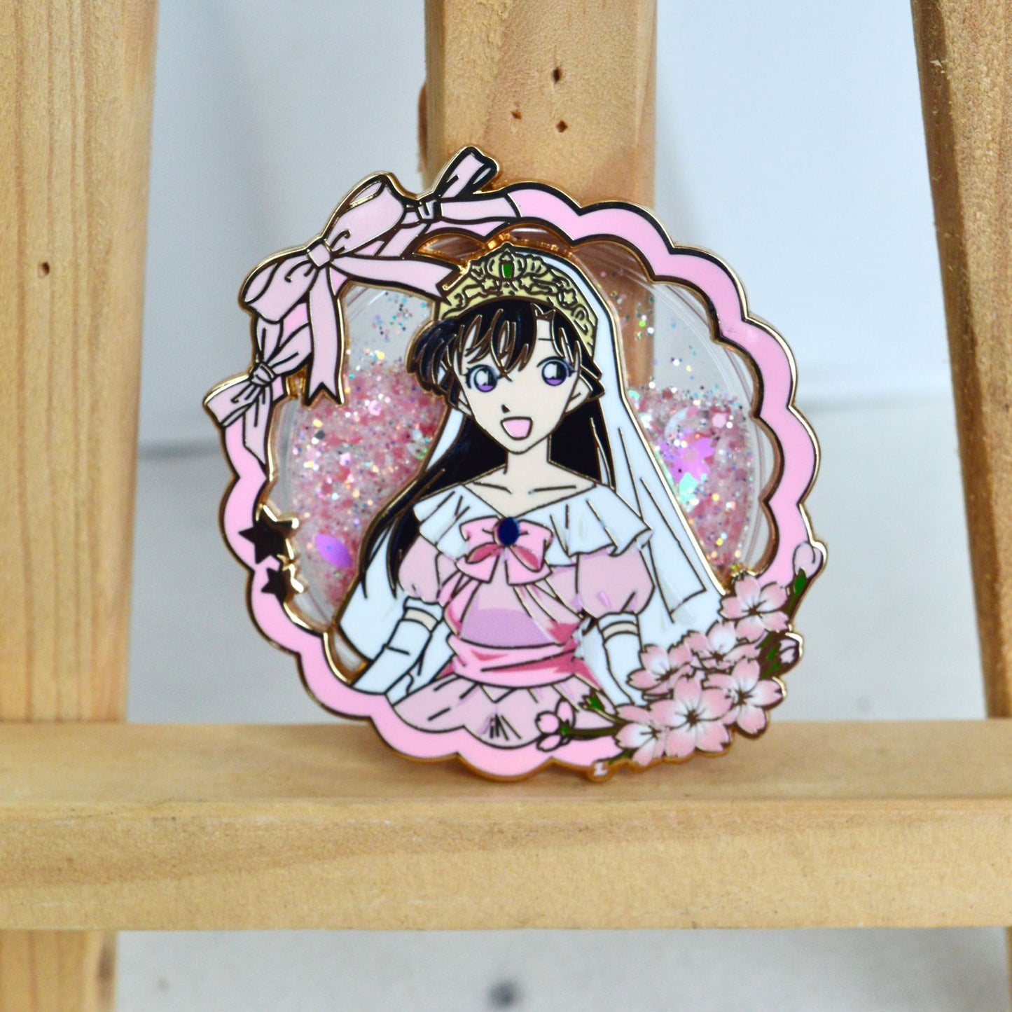 Detective Conan: Shinichi Kudo and Ran Mouri Pin