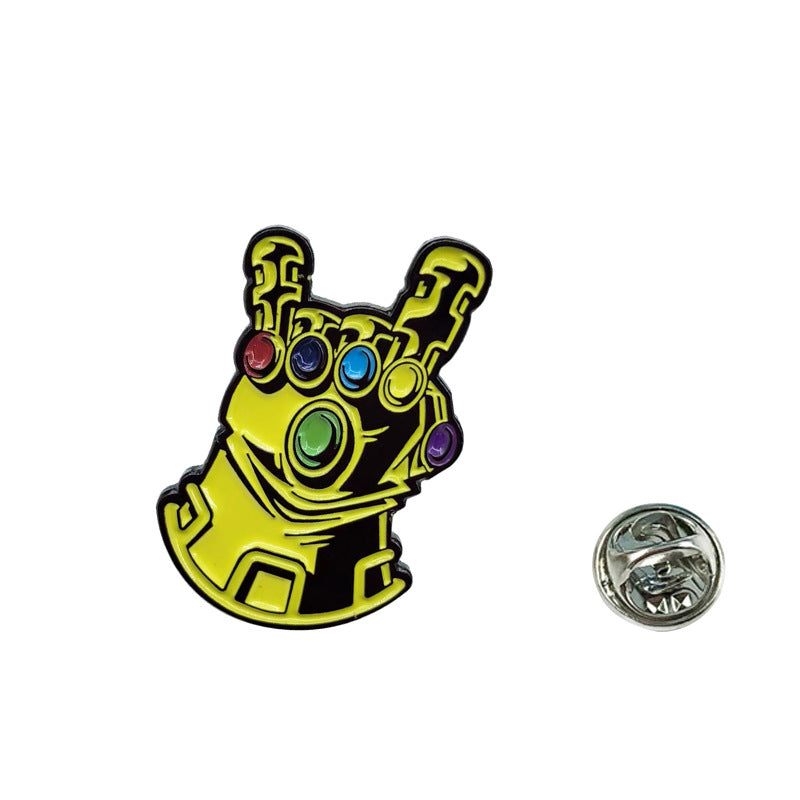 Western Movies Infinity Gauntlet Pin