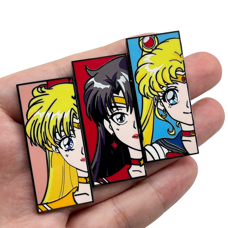 Sailor Moon Cartoon Bestie Pin