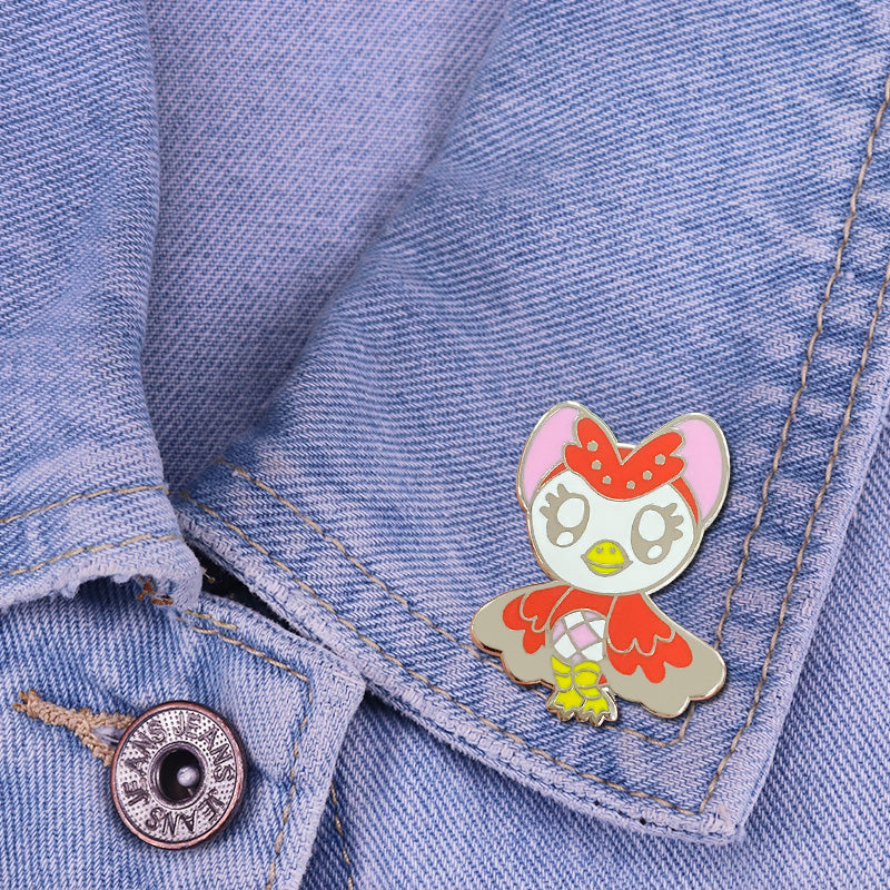 Animal Crossing Villager Celeste Owl Pin