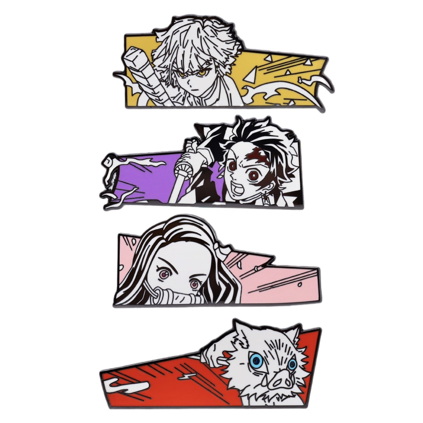 Demon Slayer: Kimetsu no Yaiba Inosuke Nezuko Tanjiro Zenitsu Pin