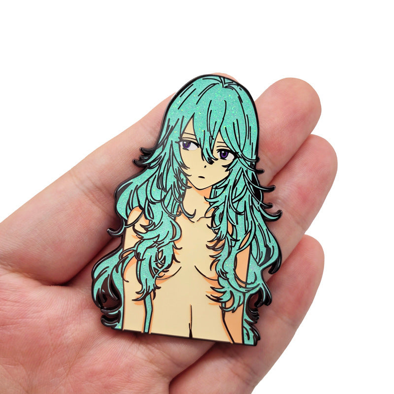 Ayanami Rei Flash Evangelion Pin