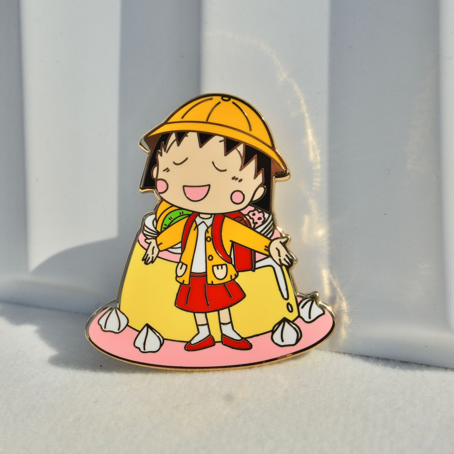 Chibi Maruko-chan Pudding Cake Maruko Pin