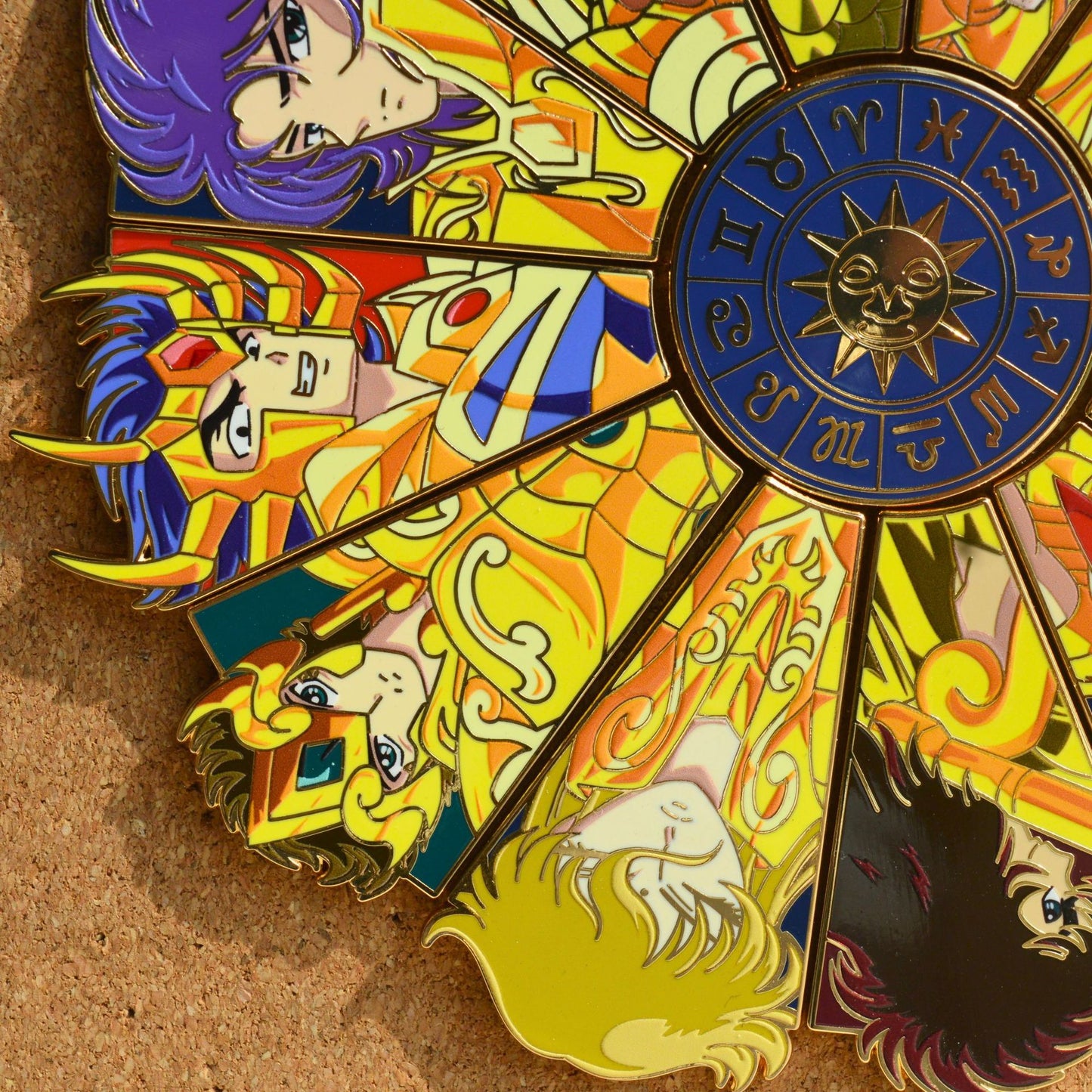 Saint Seiya: Knights of the Zodiac - Gold Twelve Palaces Pin