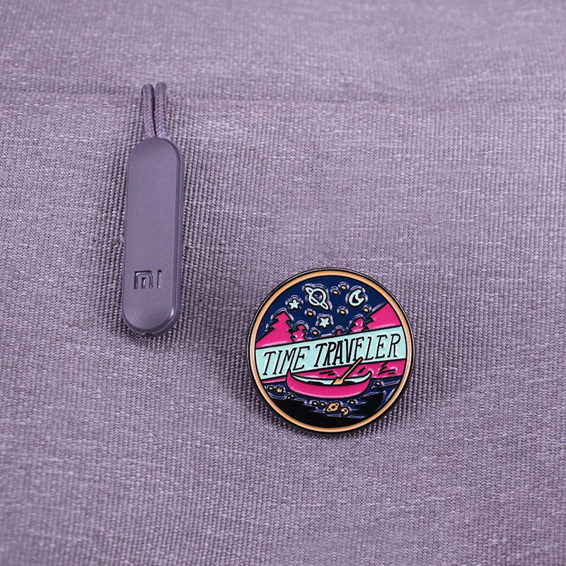 Time Traveler Pin