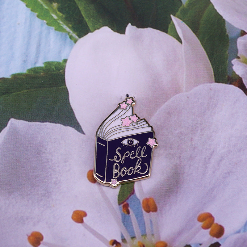 Magic Spellbook Pin