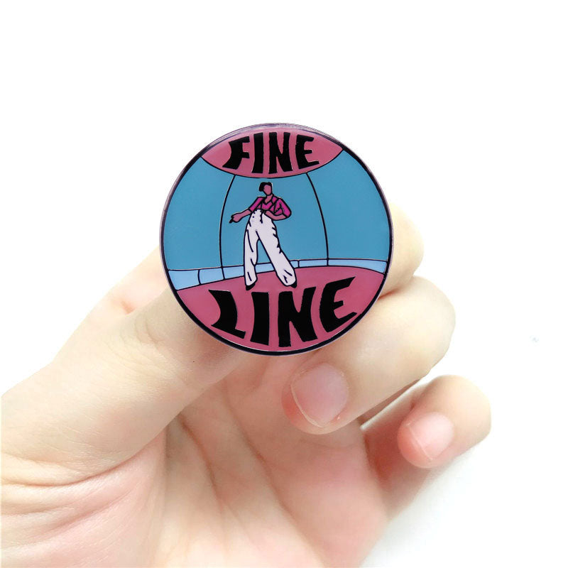 Harry Styles Album "Fine Line" Cover Pin