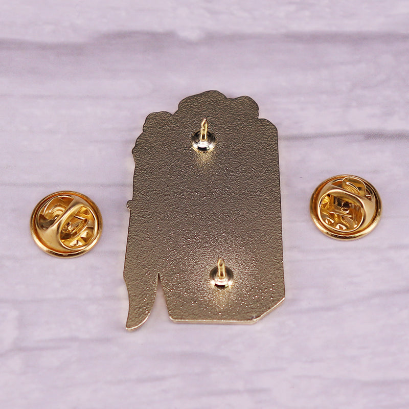 Popcorn Skull Killer Pin