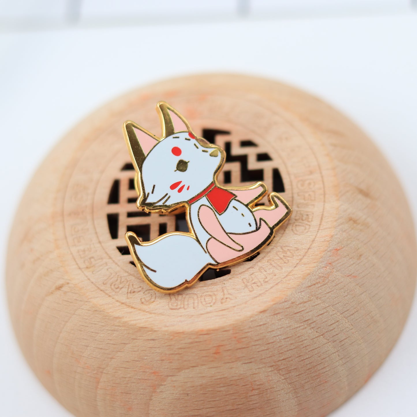 The Fox And The Cat Pin