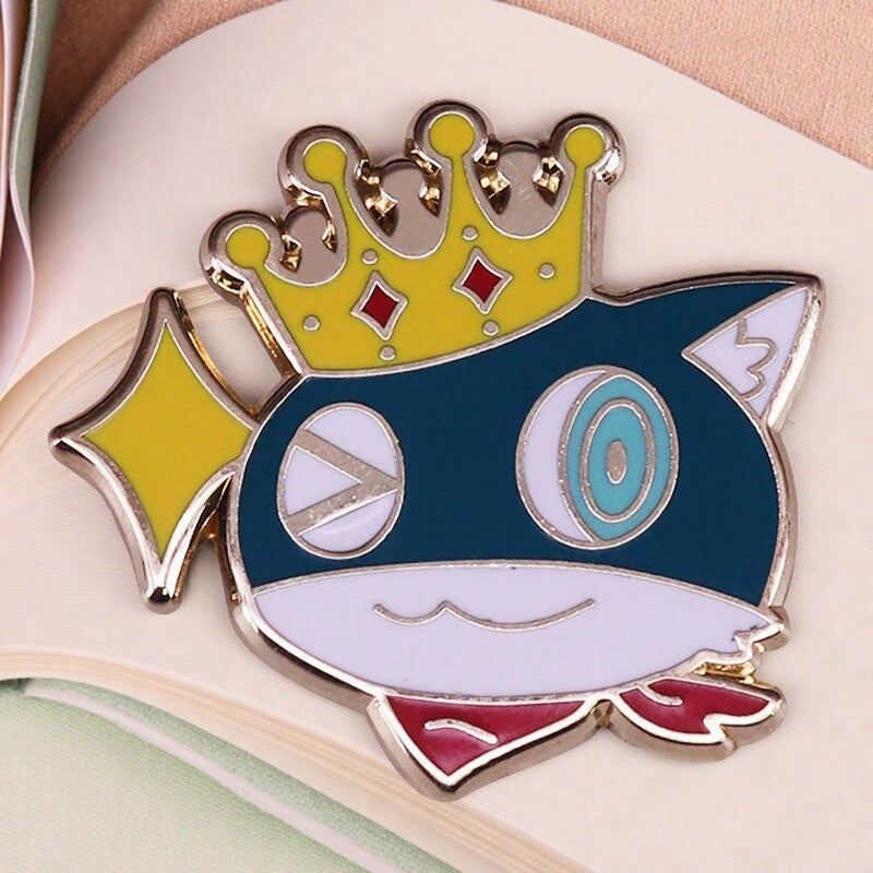 Persona 5 Morgana Magical Fairy Cat Pin