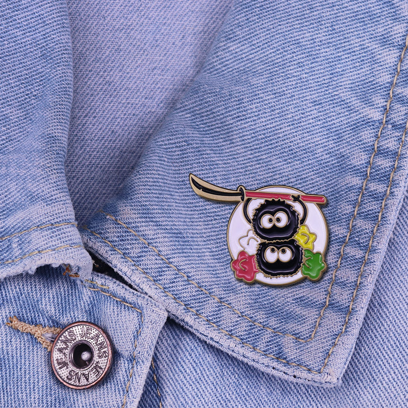 Soot Sprite Pin