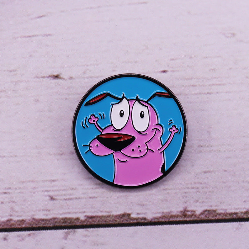 Courage The Cowardly Dog Pin