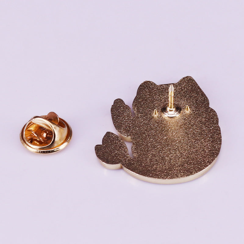 Drunken Mermaid Cat Pin