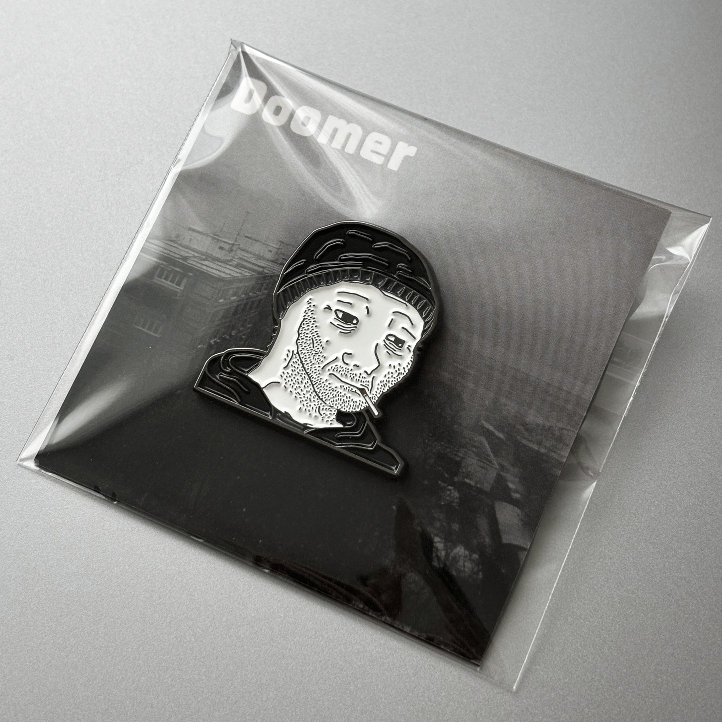 Doomer Post-Punk Pin
