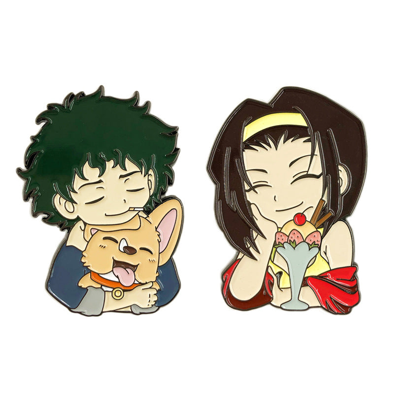 Cowboy Bebop Couple Pin