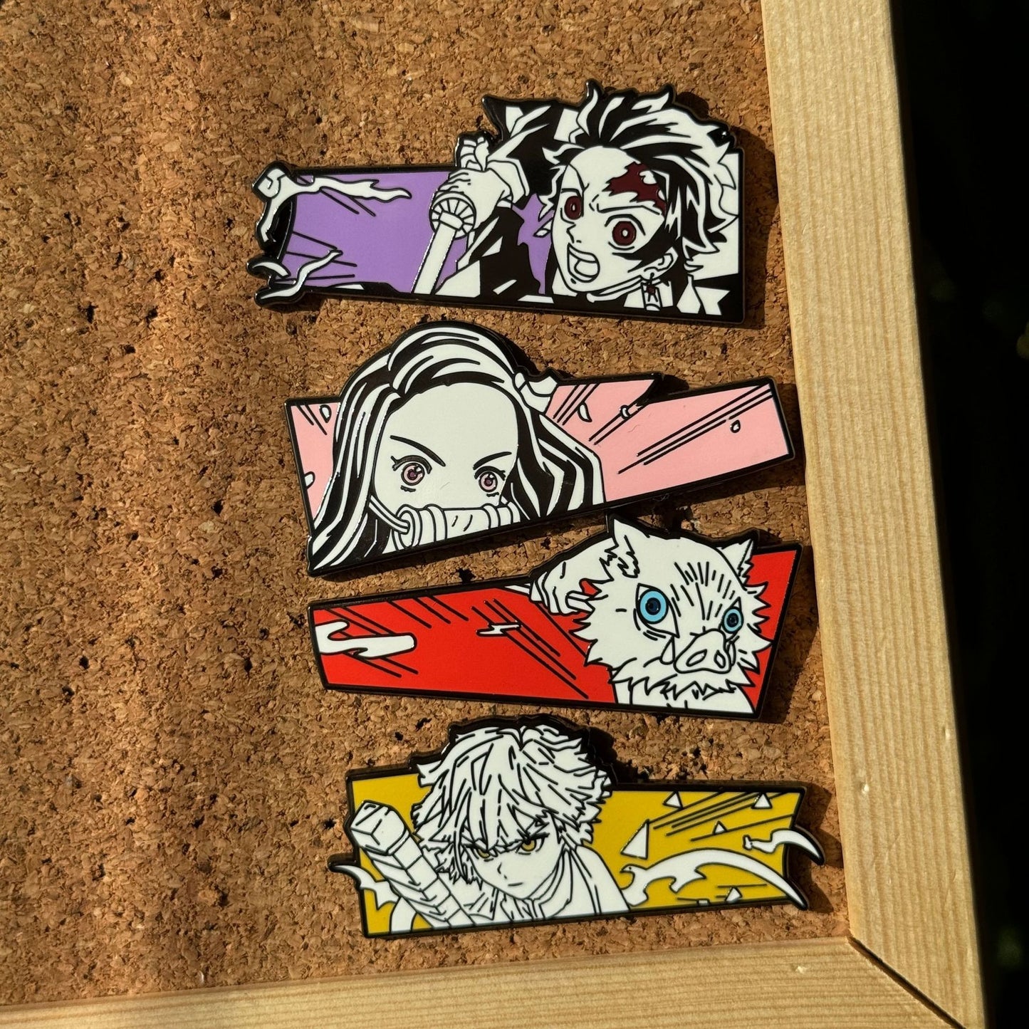 Demon Slayer: Kimetsu no Yaiba Inosuke Nezuko Tanjiro Zenitsu Pin