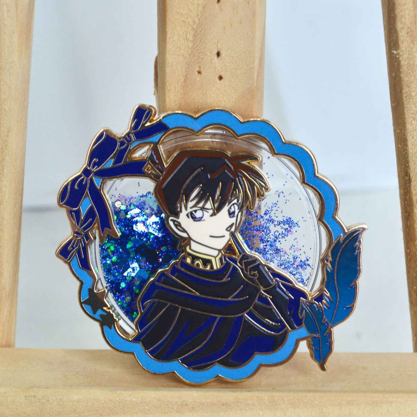 Detective Conan: Shinichi Kudo and Ran Mouri Pin