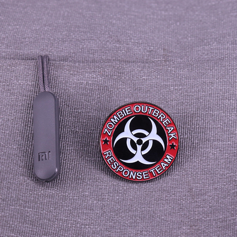 Resident Evil Game Zombie Outbreak Response Team Pin