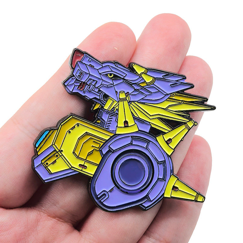 Digimon WarGreymon MetalGarurumon Pin