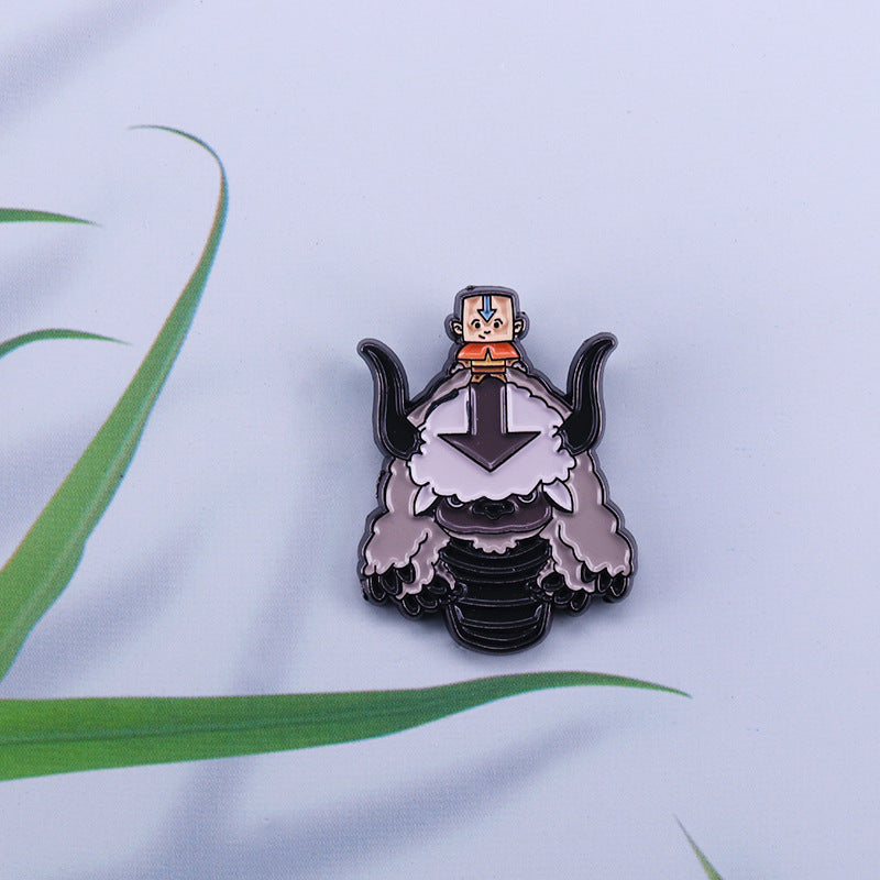 Avatar: The Last Airbender Appa And Aang Pin