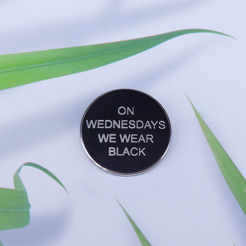 Wednesday Addams Pin