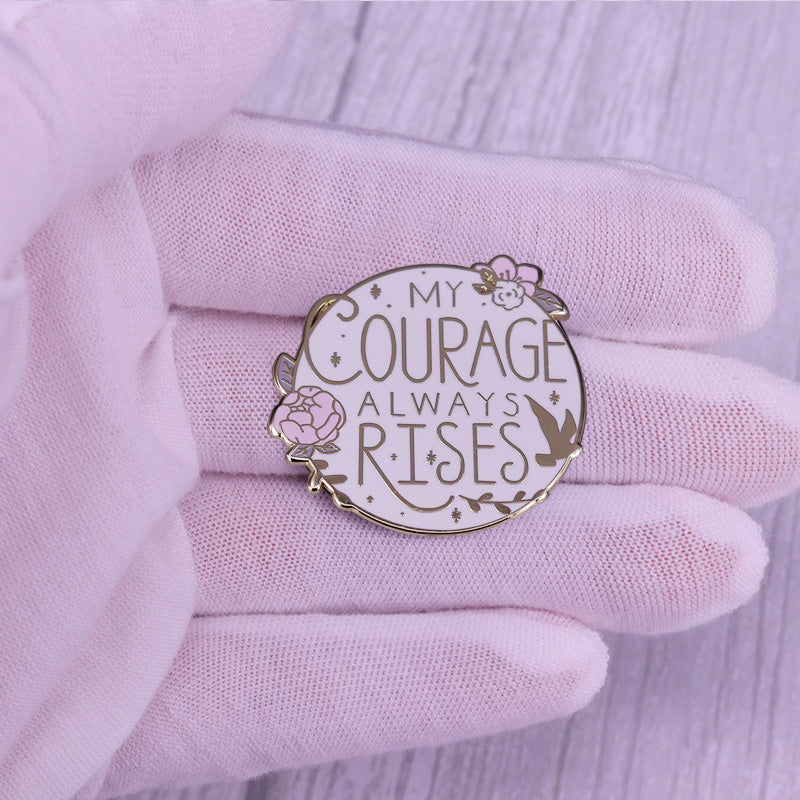 front view of Pride And Prejudice Pin