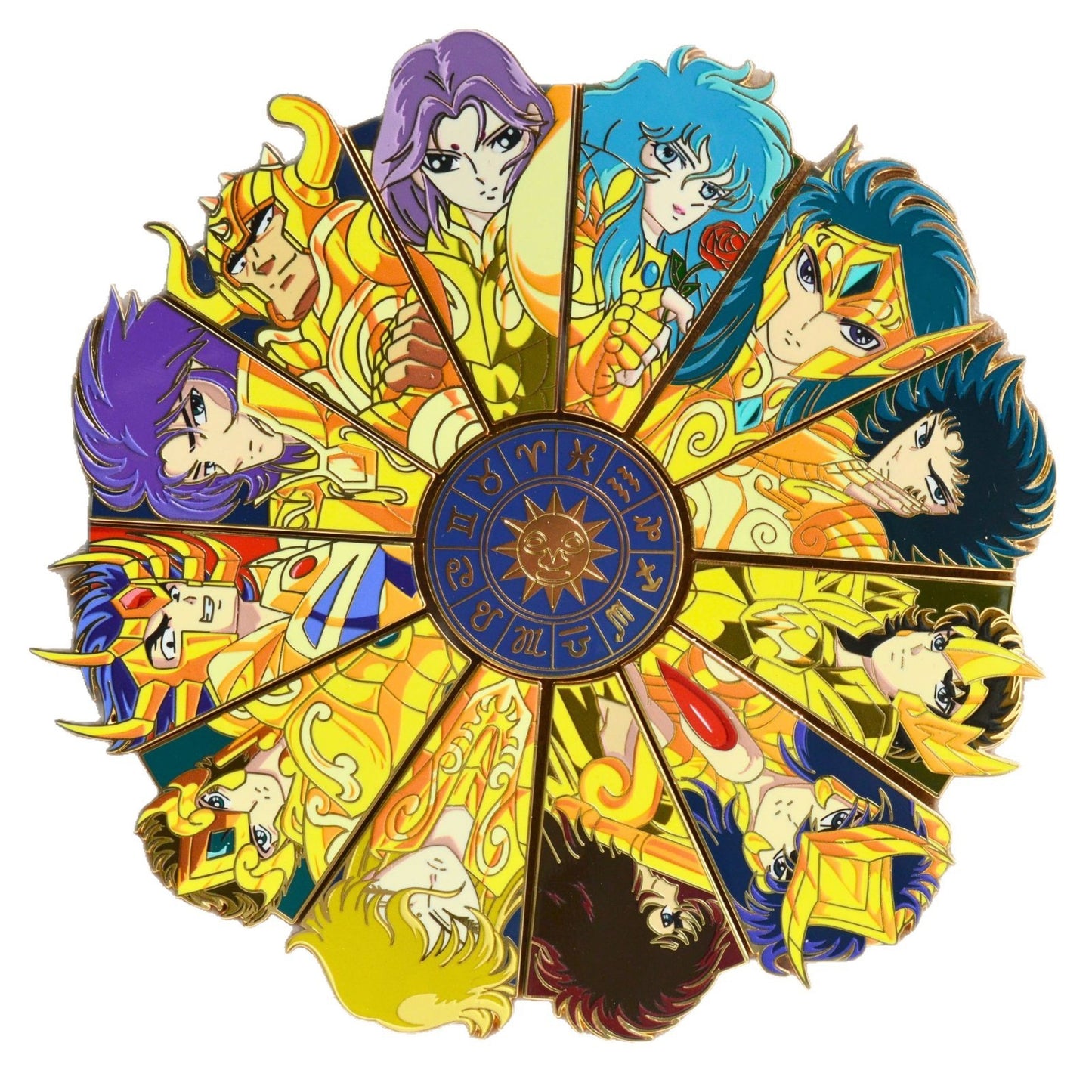 Saint Seiya: Knights of the Zodiac - Gold Twelve Palaces Pin