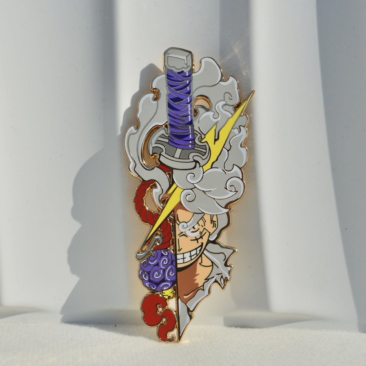 Gear 5 Luffy Japanese Anime Pin