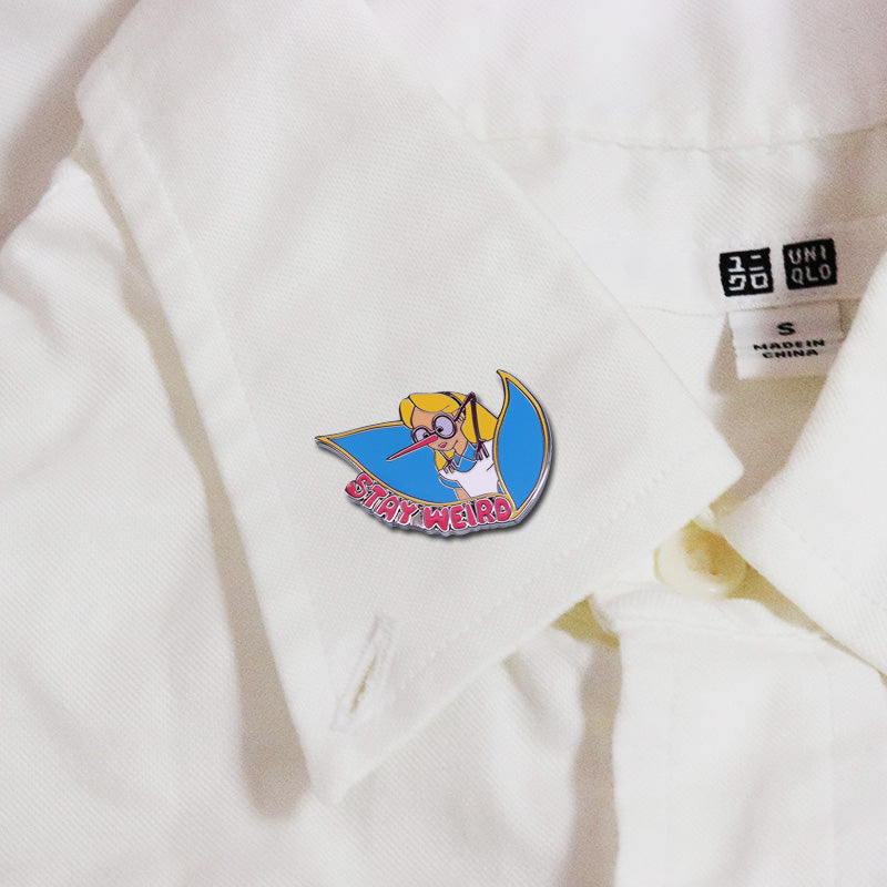 Alice In Wonderland Stays Weird Pin