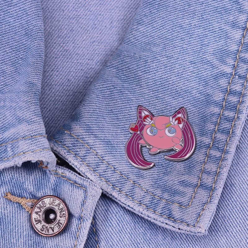 Sailor Moon Pokémon Jigglypuff Pin