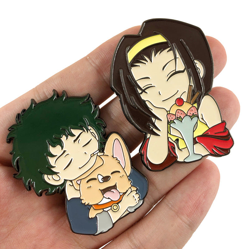 Cowboy Bebop Couple Pin