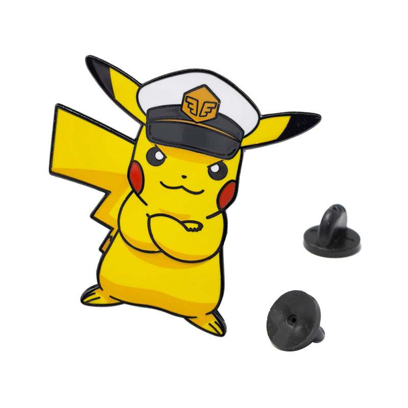 Captain Pikachu Pin