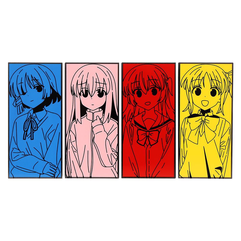 Bocchi the Rock! Hitori Gotoh Nijika Ijichi Ryo Yamada Ikuyo Kita Pin