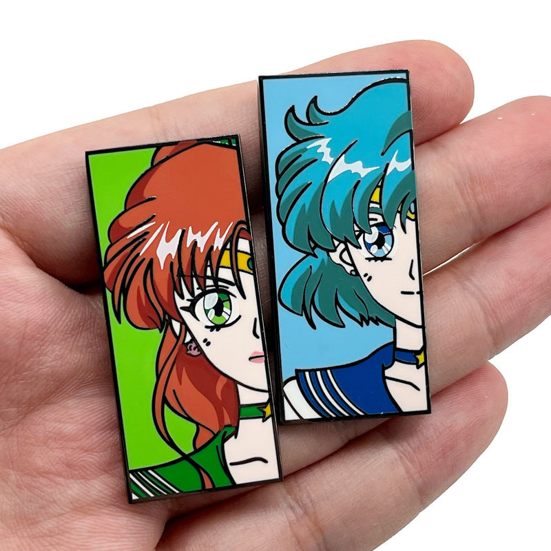 Sailor Moon Cartoon Bestie Pin