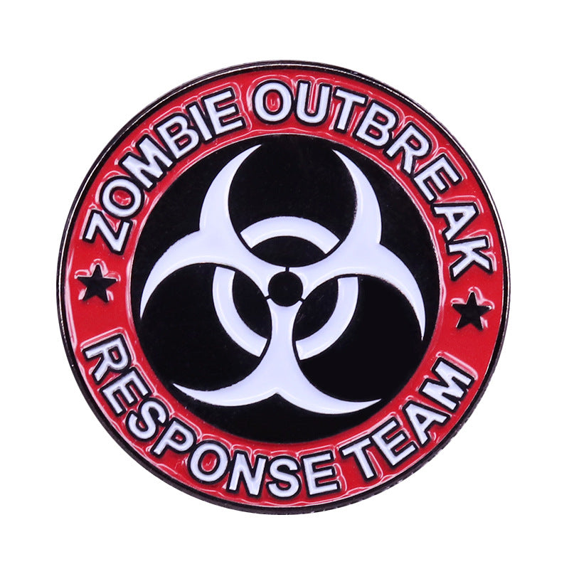 Resident Evil Game Zombie Outbreak Response Team Pin