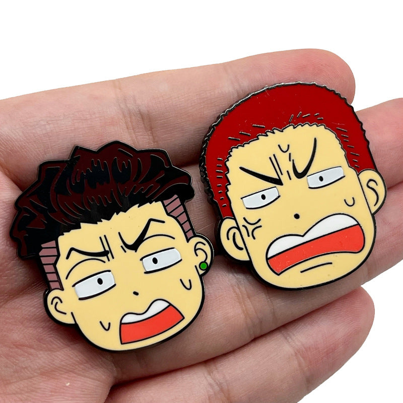 Slam Dunk Q-version Cartoon Pin