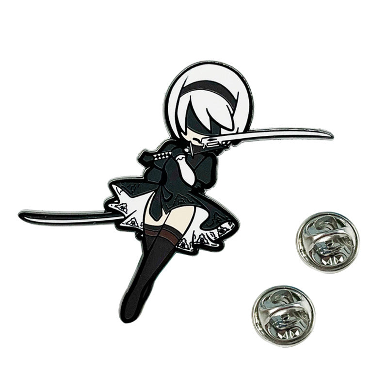 NieR: Automata Game YoRHa 2B Pin