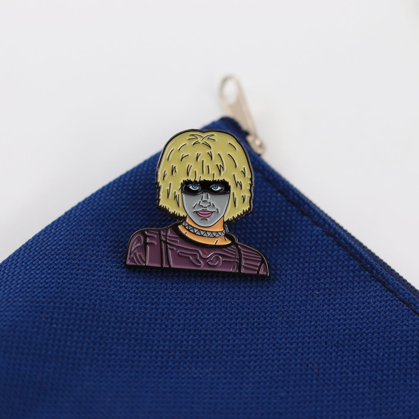 The Golden Haired Boy Under The Mask Pin